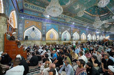 حال و هوایحرم حضرت اباعبدالله الحسین (ع) در آستانه عید قربان - کربلا