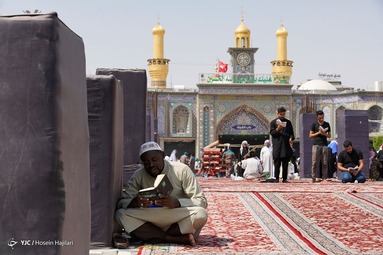 حال و هوایحرم حضرت اباعبدالله الحسین (ع) در آستانه عید قربان - کربلا