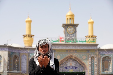 حال و هوایحرم حضرت اباعبدالله الحسین (ع) در آستانه عید قربان - کربلا