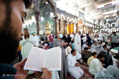 حال و هوایحرم حضرت اباعبدالله الحسین (ع) در آستانه عید قربان - کربلا