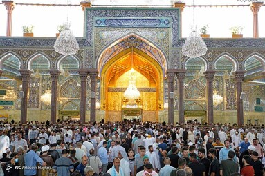 حال و هوایحرم حضرت اباعبدالله الحسین (ع) در آستانه عید قربان - کربلا
