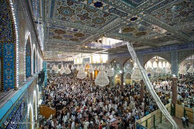 حال و هوایحرم حضرت اباعبدالله الحسین (ع) در آستانه عید قربان - کربلا
