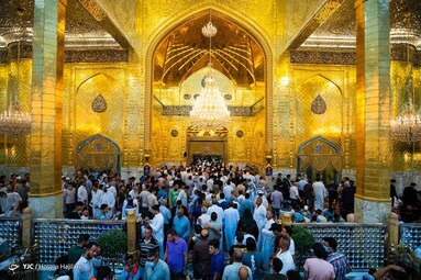 حال و هوایحرم حضرت اباعبدالله الحسین (ع) در آستانه عید قربان - کربلا