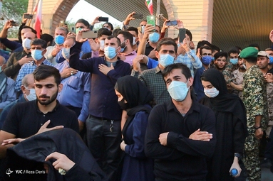 تشییع پیکر شهید «ضرغام پرست» - رامهرمز
