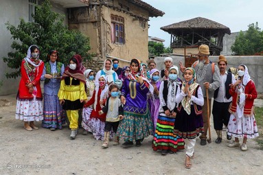 سومین رژه فرهنگی نوسال طبری در روستای بالاجاده شهرستان کردکوی - استان گلستان