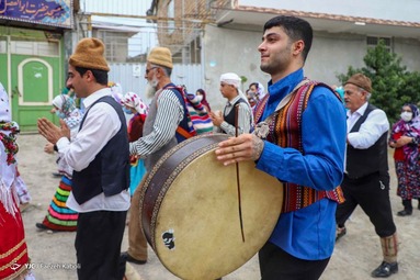 سومین رژه فرهنگی نوسال طبری در روستای بالاجاده شهرستان کردکوی - استان گلستان