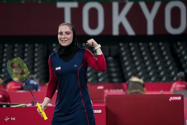 ثریا آقایی موفق شد حریف مالدیوی خود را شکست دهد و اولین برد تاریخ بدمینتون ایران را در تاریخ المپیک کسب کند