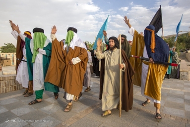بازسازی واقعه غدیر خم در همدان