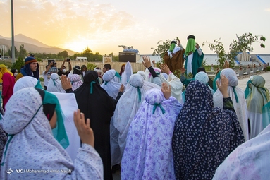 بازسازی واقعه غدیر خم در همدان