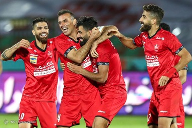 جشن قهرمانی پرسپولیس در لیگ برتر