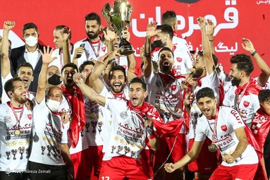 جشن قهرمانی پرسپولیس در لیگ برتر
