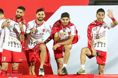 جشن قهرمانی پرسپولیس در لیگ برتر