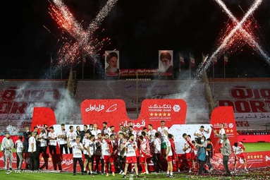 جشن قهرمانی پرسپولیس در لیگ برتر