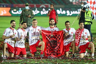 جشن قهرمانی پرسپولیس در لیگ برتر