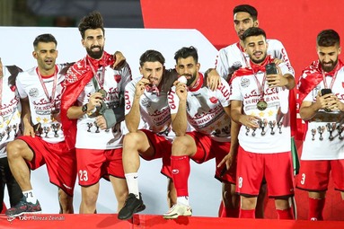 جشن قهرمانی پرسپولیس در لیگ برتر