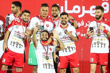 جشن قهرمانی پرسپولیس در لیگ برتر