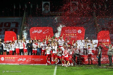 جشن قهرمانی پرسپولیس در لیگ برتر