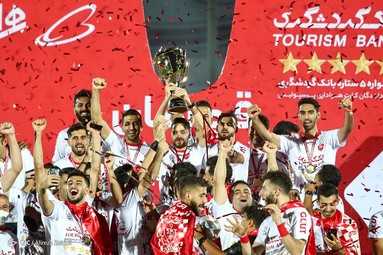 جشن قهرمانی پرسپولیس در لیگ برتر