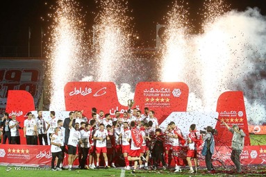 جشن قهرمانی پرسپولیس در لیگ برتر