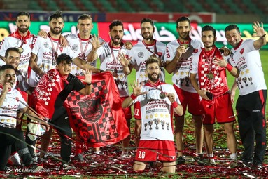 جشن قهرمانی پرسپولیس در لیگ برتر