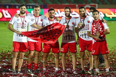 جشن قهرمانی پرسپولیس در لیگ برتر