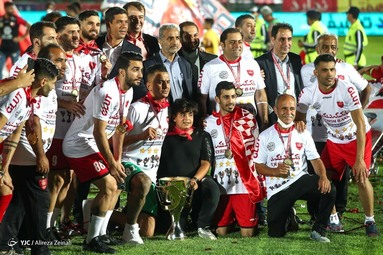 جشن قهرمانی پرسپولیس در لیگ برتر