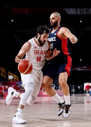 تیم ملی بسکتبال ایران با نتیجه ۷۹ بر ۶۲ مغلوب فرانسه شد و بدون پیروزی المپیک توکیو را ترک کرد.