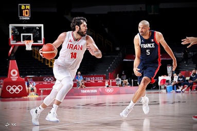 تیم ملی بسکتبال ایران با نتیجه ۷۹ بر ۶۲ مغلوب فرانسه شد و بدون پیروزی المپیک توکیو را ترک کرد.