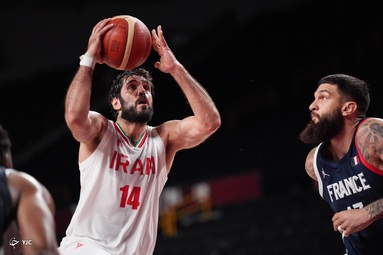 تیم ملی بسکتبال ایران با نتیجه ۷۹ بر ۶۲ مغلوب فرانسه شد و بدون پیروزی المپیک توکیو را ترک کرد.