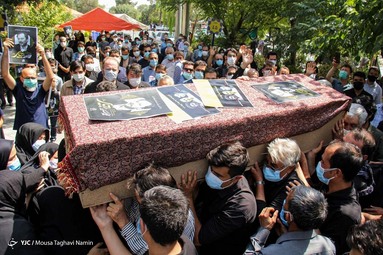 تشییع و خاکسپاری «محمد سرور رجایی»