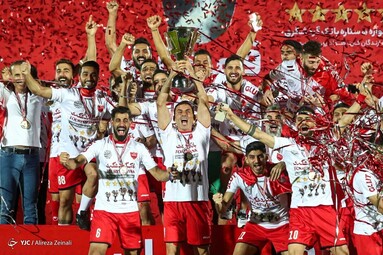 جشن قهرمانی پرسپولیس در لیگ برتر
