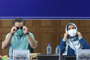 نشست خبری سریال «کلبه ای در مه»