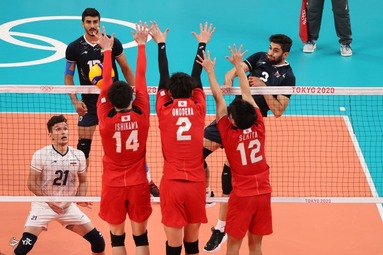 المپیک ۲۰۲۰/ ایران ۲ - ژاپن ۳