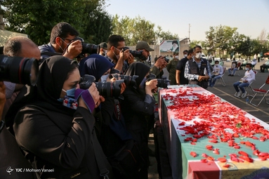 تشییع پیکر شهید «عبدالجبار مختوم‌نژاد»