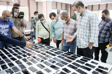 دستگیری سارقان تلفن همراه