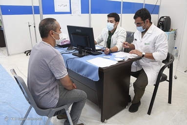 افتتاح مرکز واکسیناسیون شهید کشوری هوانیروز