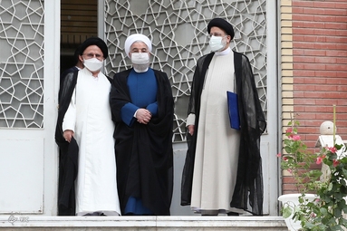 تحویل دفتر کار رییس جمهور اسلامی ایران
