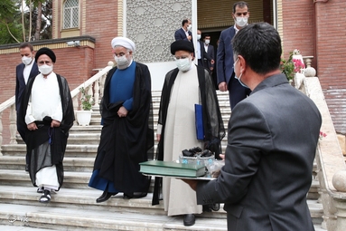 تحویل دفتر کار رییس جمهور اسلامی ایران