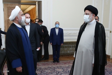 تحویل دفتر کار رییس جمهور اسلامی ایران