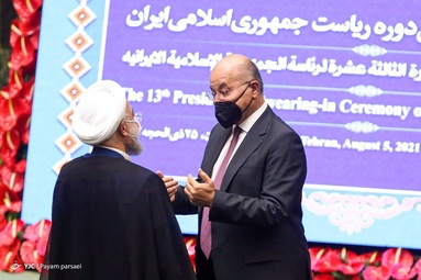 مراسم تحلیف سیزدهمین دوره ریاست جمهوری اسلامی ایران در محل مجلس شورای اسلامی