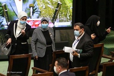 مراسم تحلیف سیزدهمین دوره ریاست جمهوری اسلامی ایران در محل مجلس شورای اسلامی
