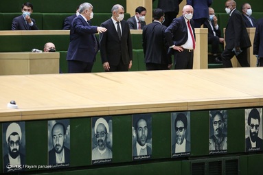 مراسم تحلیف سیزدهمین دوره ریاست جمهوری اسلامی ایران در محل مجلس شورای اسلامی