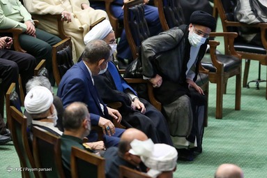 مراسم تحلیف سیزدهمین دوره ریاست جمهوری اسلامی ایران در محل مجلس شورای اسلامی