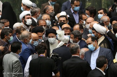مراسم تحلیف سیزدهمین دوره ریاست جمهوری اسلامی ایران در محل مجلس شورای اسلامی