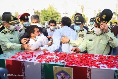 تشییع پیکر شهید «عبدالجبار مختوم‌نژاد» 