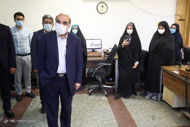 بازدید رییس سازمان صدا و سیما از باشگاه خبرنگاران جوان