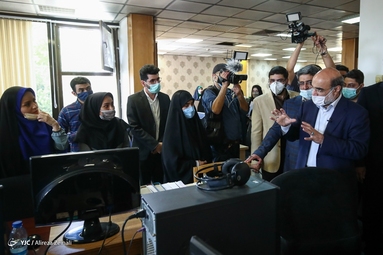 بازدید رییس سازمان صدا و سیما از باشگاه خبرنگاران جوان