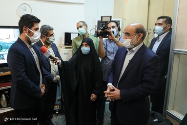 بازدید رییس سازمان صدا و سیما از باشگاه خبرنگاران جوان