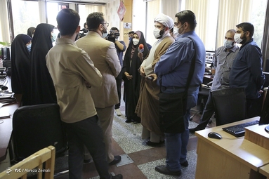 بازدید رئیس سازمان تبلیغات اسلامی از باشگاه خبرنگاران جوان