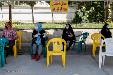 مراسم افتتاح مرکز واکسیناسیون تجمیعی مجتمع دارویی هلال احمر کشور